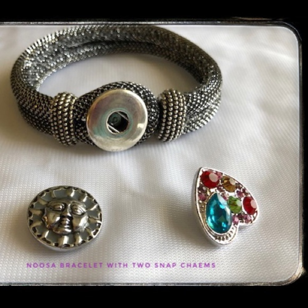🆕✅ NOOSA STYLE BRACELET WITH 2 SNAPS
